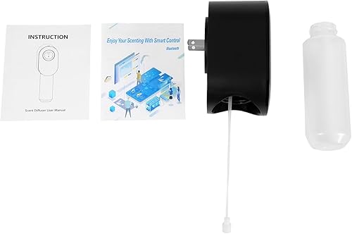 Miniatura 5 de Difusor sin agua enchufable, difusor de pared Plug and Play, expansor de fragancia, difusor de aceite esencial para máquina de aire de aroma (negro)