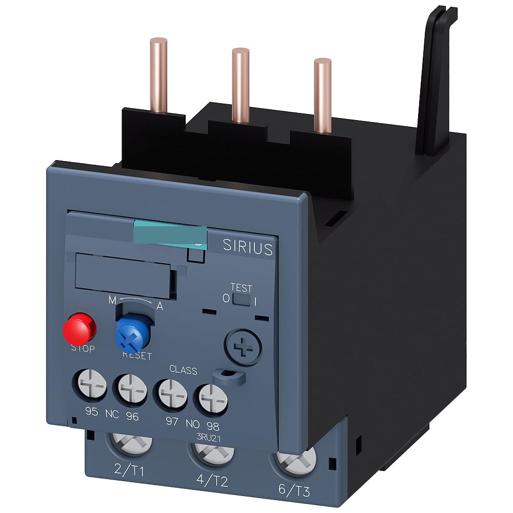 JJHQOKYNA Overload Relay 70-80A for Motor Protection Class 10 Mounted on contactor 3RU2136-4RB0