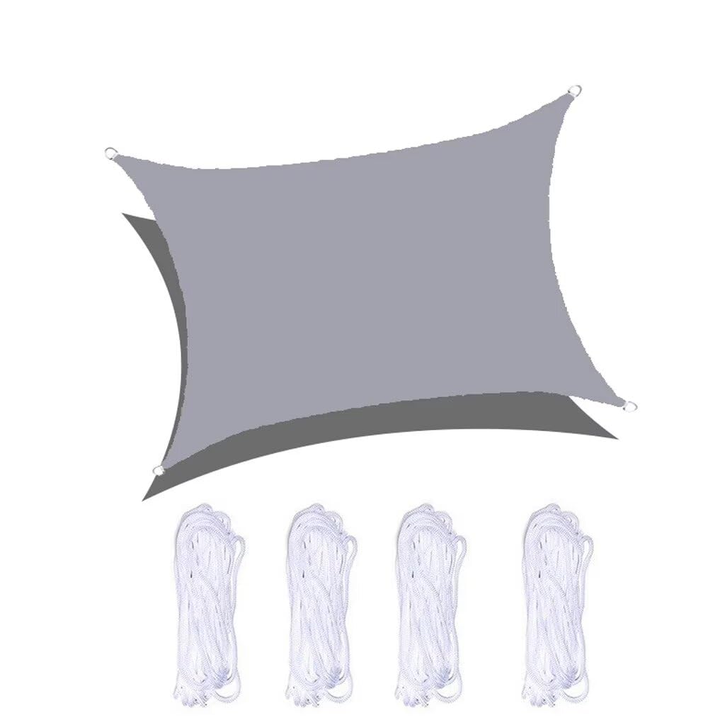 Voile d'ombrage imperméable 2x4m : finie la chaleur sur la plage
