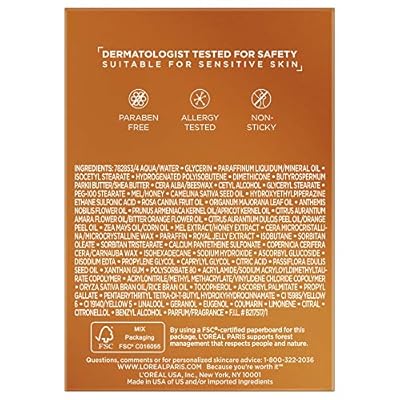 L'Oreal Paris Skincare Age Perfect Hydra Nutrition Ultra Nourishing Honey Night Balm, Face Moisturizer to Comfort, Improve Resilience on Dry Skin, Manuka Honey and Nurturing Oils, 1.7 oz.