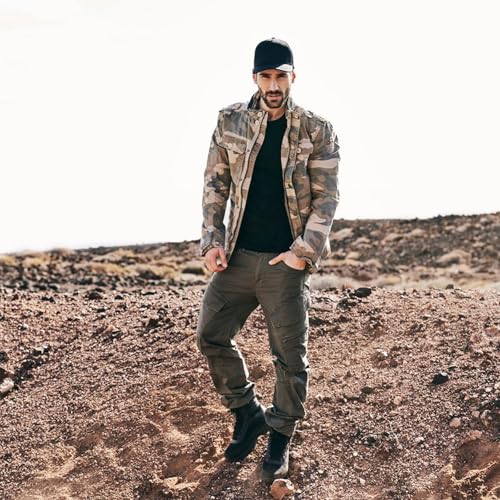 Image of Brandit Men Sherpa-lined Cold-weather Casual Outdoor Classic Field Jacket