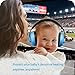 Iwinna Baby Noise Cancelling Headphones Infant Ear Protection Comfortable Noise Reduction Ear Muffs for Babies Toddler 1 Months to 2 Years, Blue