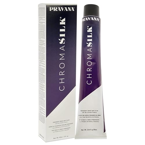 Miniatura 3 de Pravana Chromasilk Crema de color para el cabello con proteínas de seda y queratina 6Gv