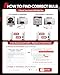 Torchbeam D3S HID Bulbs, 6000K Cool White, 35W 66340 42403 42302 (42403C1) Replace HID Xenon Bulbs, (Not fit Halogen Assembly), Pack of 2