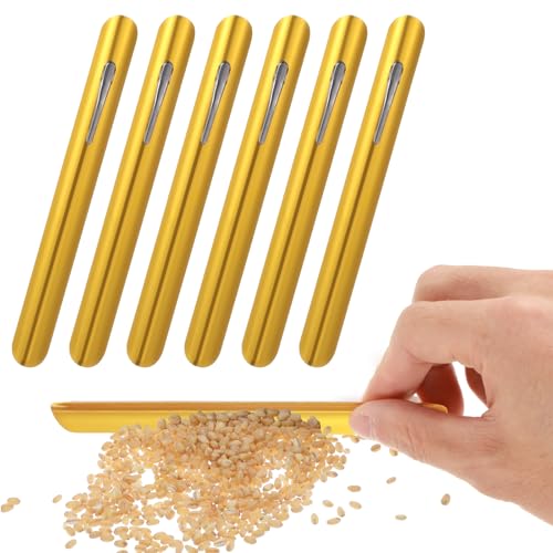 Guduling 4 pcs Table Crumber for Servers,Table Crumber,Stainless Steel Crumbers or Tablecloth in Restaurants and Homes, Servers, Waiters, Waitresses Tool Accessories(Gold)
