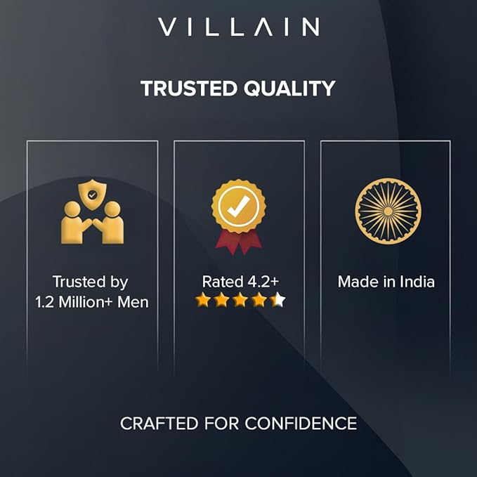 VILLAIN Perfume for Men Hydra Perfume| Long Lasting (Eau De Parfum) (100 ml)