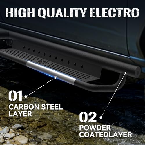Estribos Laterales para Ford Bronco 4 Puertas 2021-2026 miniatura 4