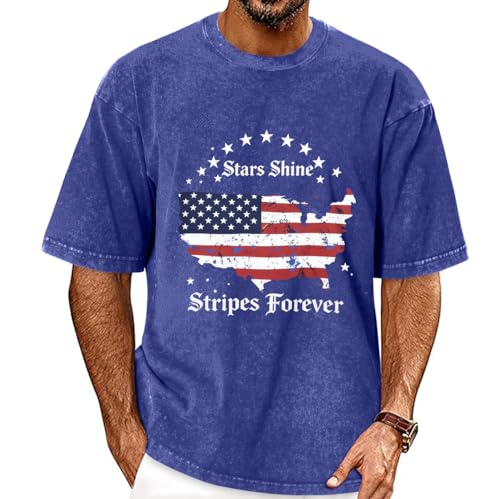 Image of Oversized Tshirts for Men Short Sleeve Vintage Washed Basic Loose Tees 2026