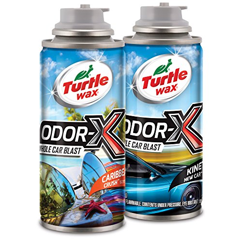 Turtle Wax 50830 Power Out Odor-X Whole Car Blast Multi-Pack, 4. Fluid Ounces