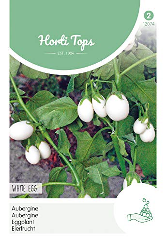 Hortitops 12074 Huevo Huevos blancos (semillas de berenjena)