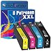 Produktbild Tito-Express 8X Tinten-Patrone XXL kompatibel mit HP 913A | geeignet für HP PageWide Pro 352dw MFP377dw 452dn 452dw 452dwt 477dw 577dw 577z 552dw 477dwt 477dn