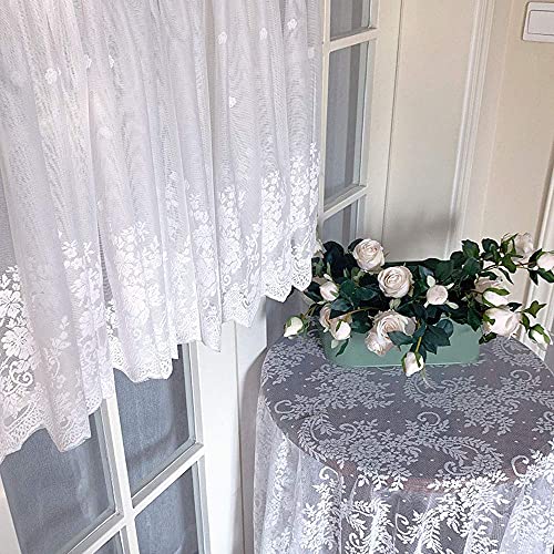 Cortinas de kitchen de estilo pastoral para dar calidez y luz natural a tu cocina 7