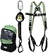 Produktbild Kratos Safety Hubsteiger Sicherheitsset, Fallschutz-Set mit Gurt EN361, Höhensicherungsgerät, Rucksack, PSA
