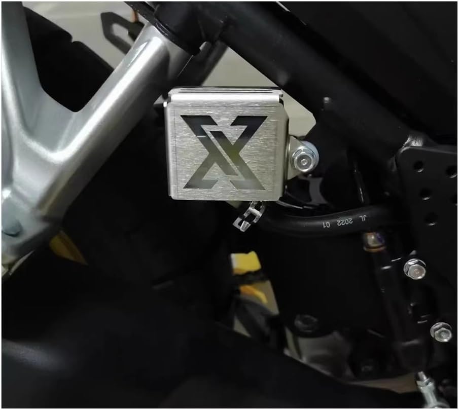 Guard rear brake fluid For Macbor XR5 510 XR 2023 2024 2025 Motorcycle Rear Brake Fluid Reservoir Cover Oil Cup Guard Accessories