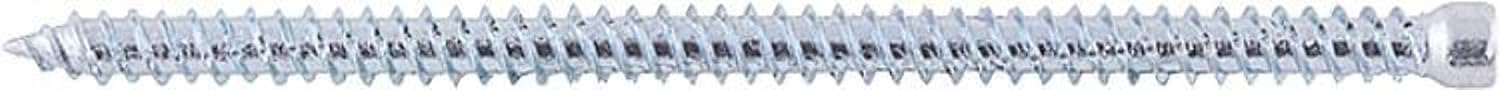 Fischer Window Screws, 8mm x 72mm, 100 Pack, Silver, Torx Drive, Flat Head