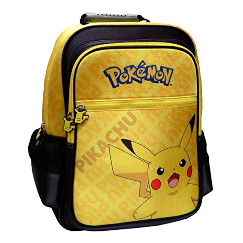 Preisvergleich Produktbild Lively Moments Pokemon Rucksack / Schultasche / Ranzen / Tornister / Schulmappe Pikachu gelb