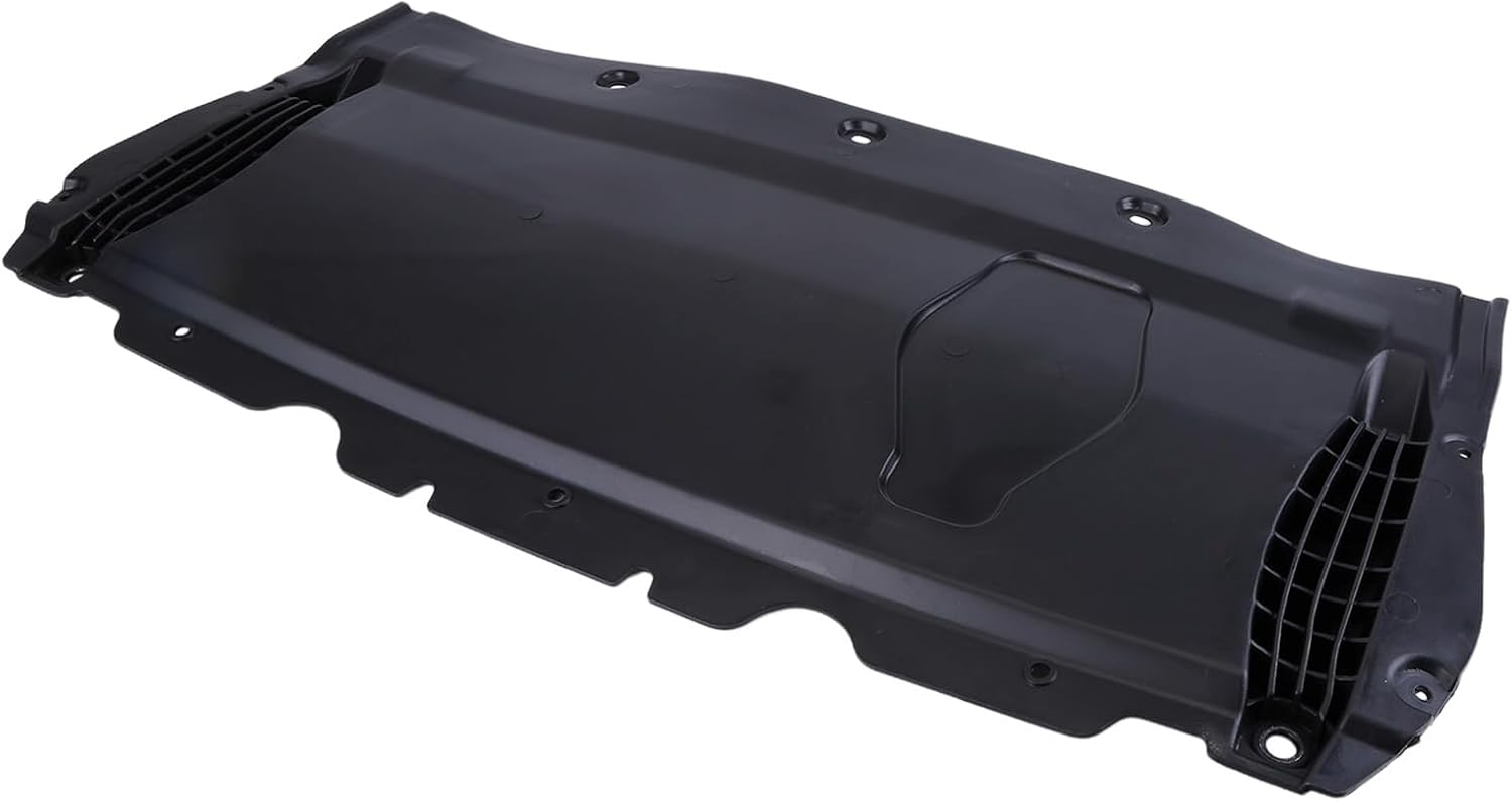 Front Radiator Support Cover Lower Splash Shield Compatible for Au-di A6 A7 S6 S7 RS7 2011-2018 Splash Panel Shield Under Diaper 4G0863821B, 4G0863821F,4G0-863-821-B, 4G0-863-821-F