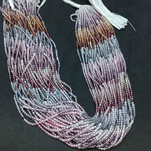 Perles spinelle multicolore 2mm pour réparer et personnaliser vos bijoux fins