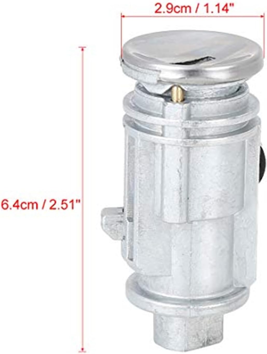 Ignition Switch Lock Cylinder with 2 Keys for Car Auto Vehicle Car Ignition Switch Lock