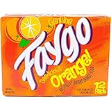 Faygo Soda Orange 12-ounce 12-pack cans (pack of 1)