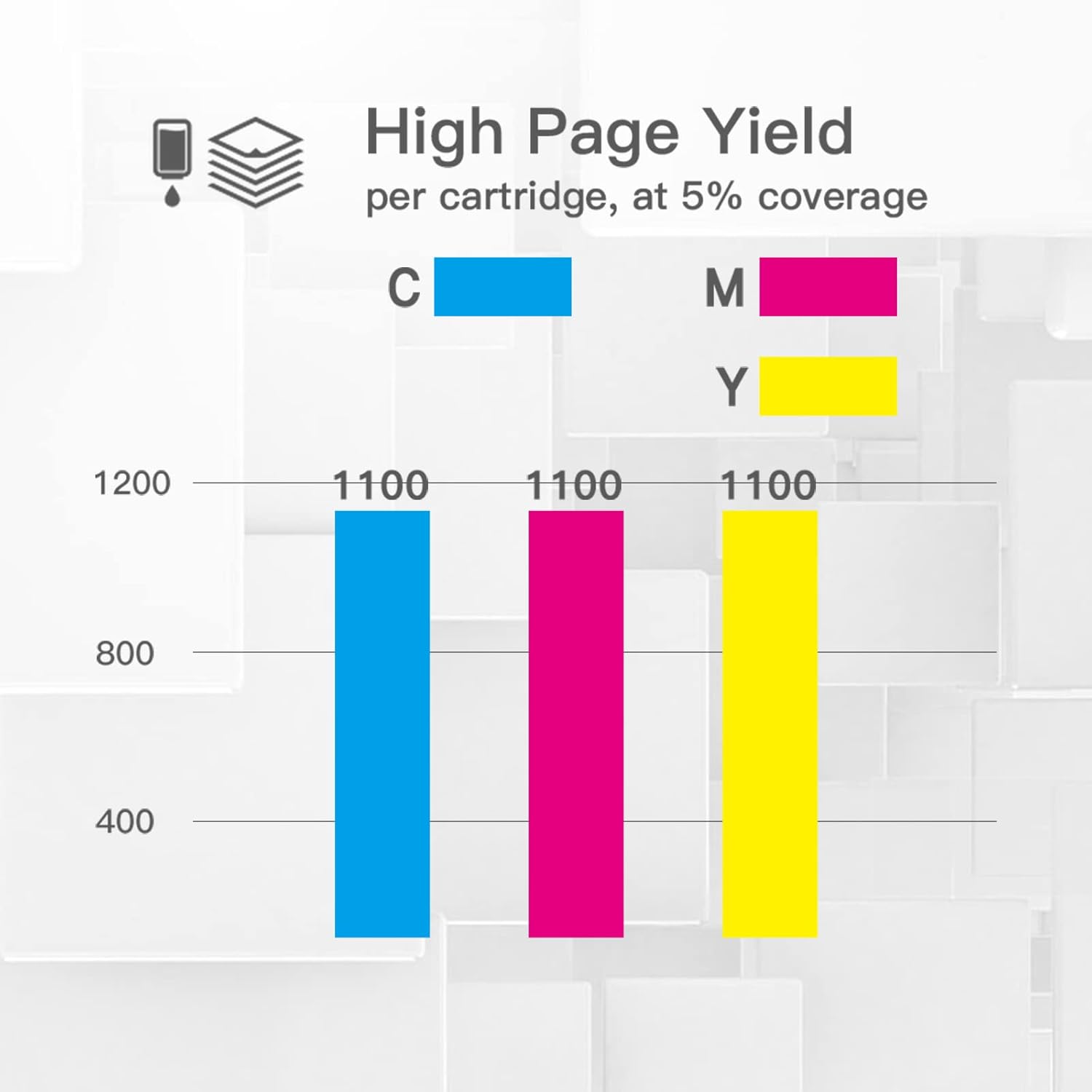BeOne Remanufactured Ink Cartridges Replacement for Epson 252XL 252 XL T252 T252XL to Use with Workforce WF-3620 WF-3630 WF-3640 WF-7110 WF-7210 WF-7610 WF-7620 WF-7710 WF-7720 Printer (2C, 2M, 2Y)