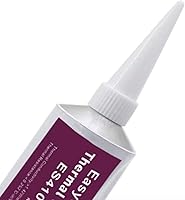 Vista 2 de Easycargo Kit de pasta térmica de 3.53 oz, compuesto térmico de carbono de silicona blanca para todos los enfriadores, interfaz de disipador