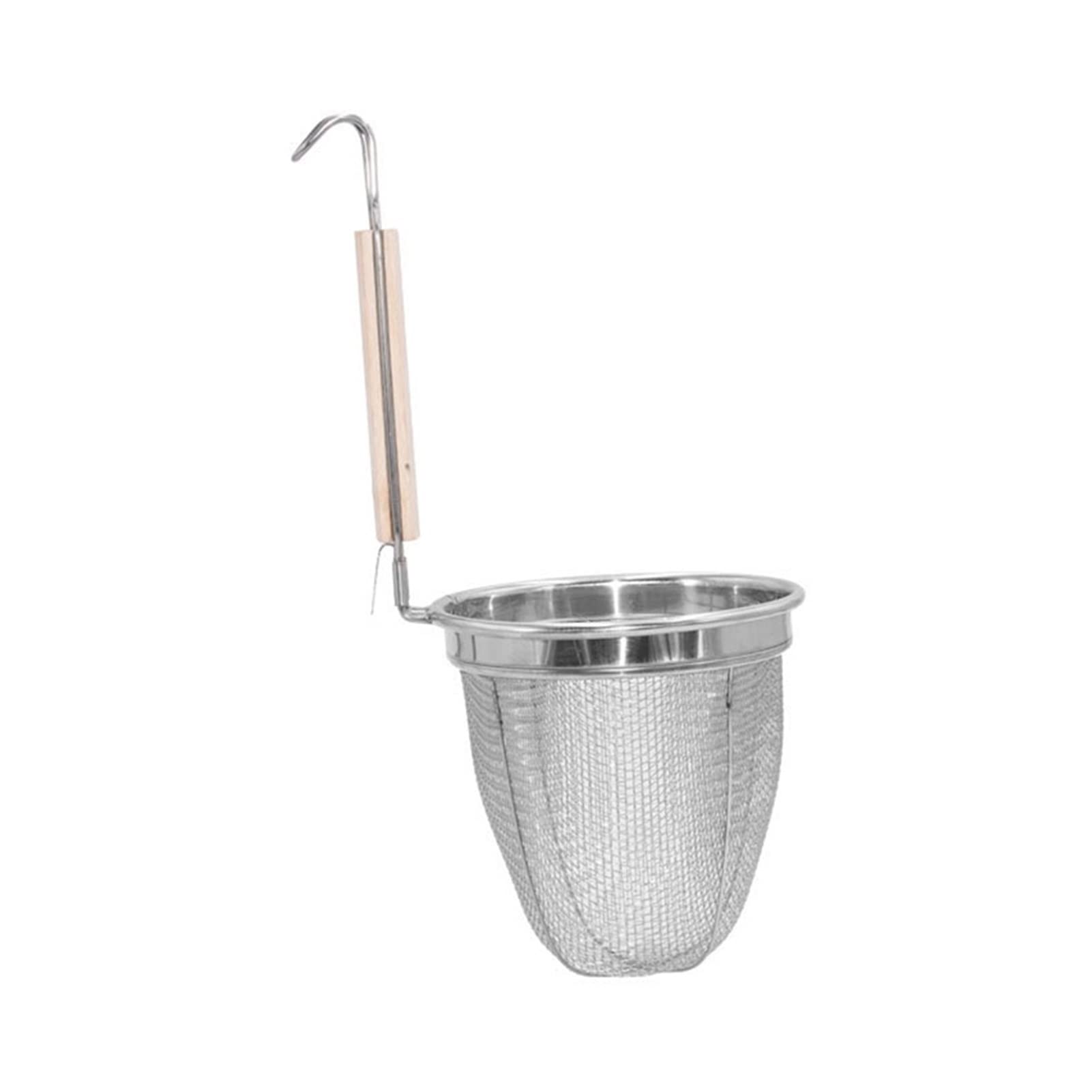 Cestello for friggere Colino in acciaio inox Scolapasta Noodle Gnocchi Cestello in rete for friggitrice Asciugatrice for patatine fritte Cestino for friggere verdure Lavello Filtro fritto Cestini for