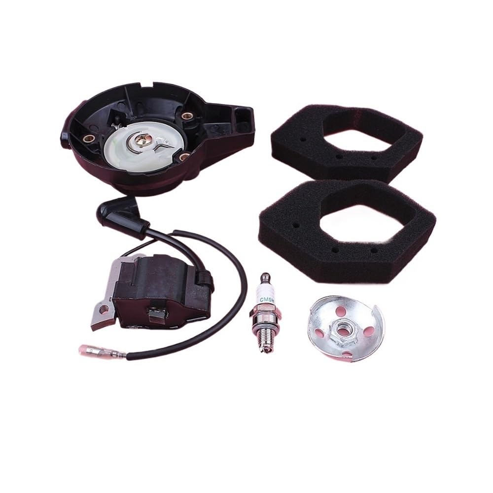 Bobina de Encendido de Arranque de Retroceso, Compatible con GX25 GX 25, 4 Tiempos, Filtro de Aire, trinquete de Garra, Motor de cortacésped, Repuesto