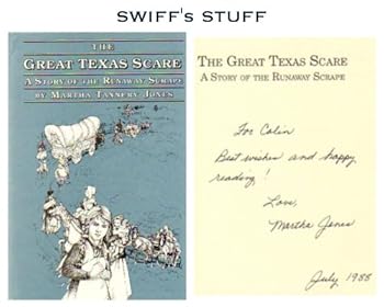 Hardcover The Great Texas Scare: A Story of the Runaway Scrape Book