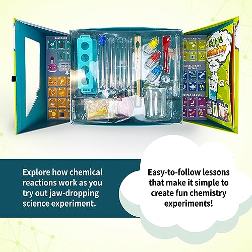 Spicebox Children's Stem Toy - Education Science Lab Cool Chemistry Kit For Kids With 12 Experiments #TOP2