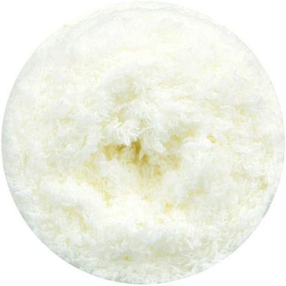 600gram White Coral Fleece Fluffy Knitting Yarn Shaggy Fur Yarn Warm Pipsqueak Yarn Velvet Knitting Yarn DIY Fluffy Dolls Blanket Sweater Hat Scarf Handbag One Skein 100g
