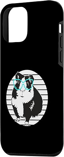 Miniatura 2 de iPhone 12 mini Guinea Pig With Glasses On Lover Cavy Clothes Gifts Costume Case