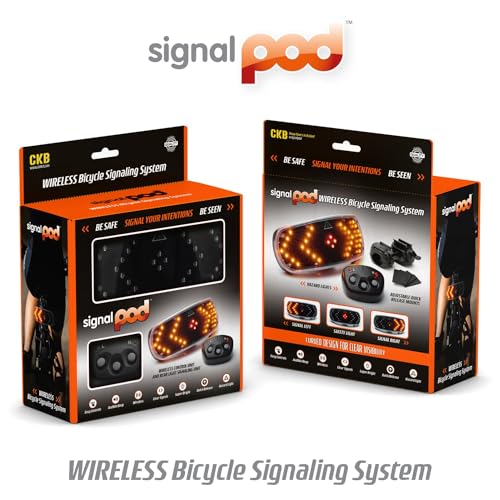 CKB Ltd Bicycle Signalling System Wireless Remote Control Bike Indicators light - Cycling Gadget Signal Pod - Image 9
