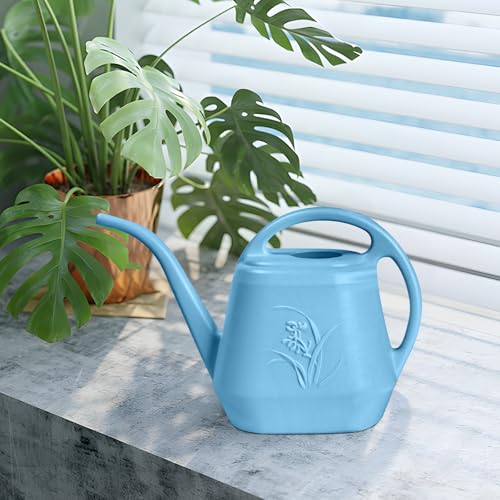 Image of Plant Watering Can - 1 /2 Gallon - Sky Blue