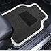Healifty Durable Automotive Floor Carpet Repair Patch Easy Installation Rubber Mat Replacement for Car Models Slip Foot Pad Convenient Fix for and Damage