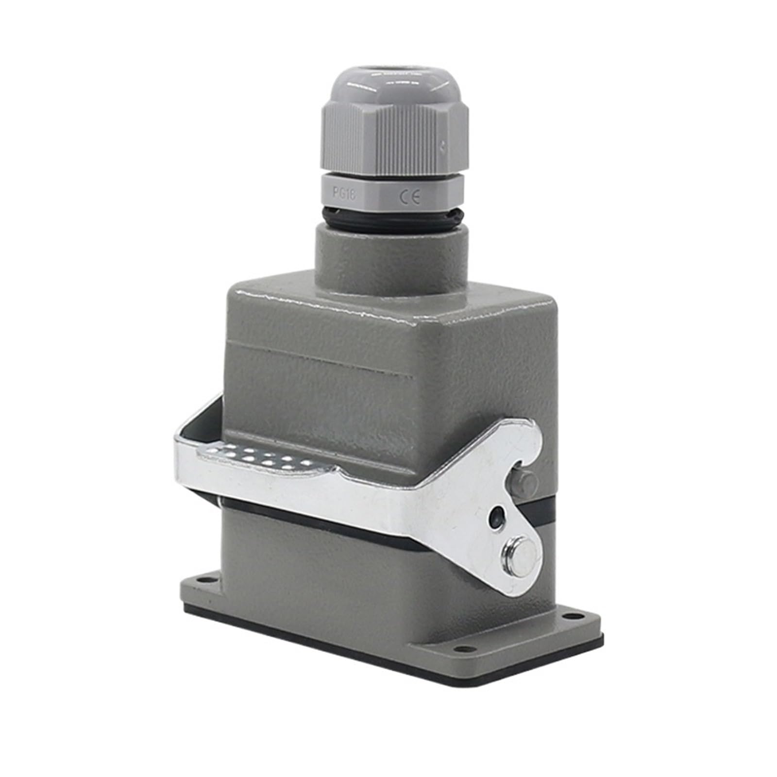 Connecteur rectangulaire robuste HDC-HE-06, 6 broches, prise d'aviation, fil industriel 16A 500V, 1 pièce(Lateral line)