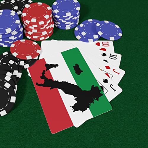 Naipes Poker Diseño Italia en Bandera Italiana miniatura 3