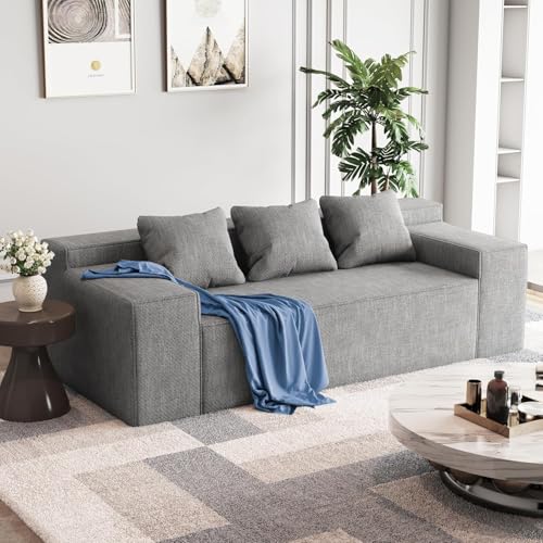 Modular 3-Seater Sofa for Flexible Living Spaces
