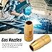 Cunyuer 5 PCS Gas Welding Gun Nozzles 169715, Brass Material Welding Clamps, Welder Parts for M-10, M-15, M-100, M-150 Welder