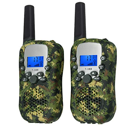 Proster Kids Walkie Talkies New Version LCD 22 Channels Wireless Walky Talky Toy