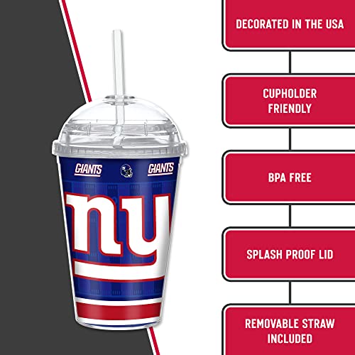 Image of Rico Industries NFL Football Rookie of The Year 12oz Acrylic Tumbler, Youth Tumbler with Swirly Straw