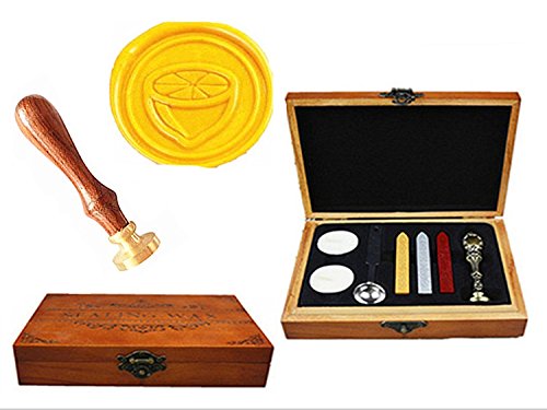 Kit cachet de cire pour invitations de mariage et cartes de Noël MNYR