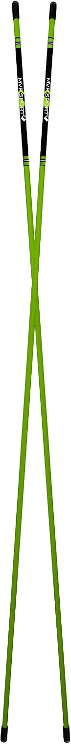 MVP Sport Golf Alignment Rods (MorodZ) Training Aid 2-Pack (Lime)