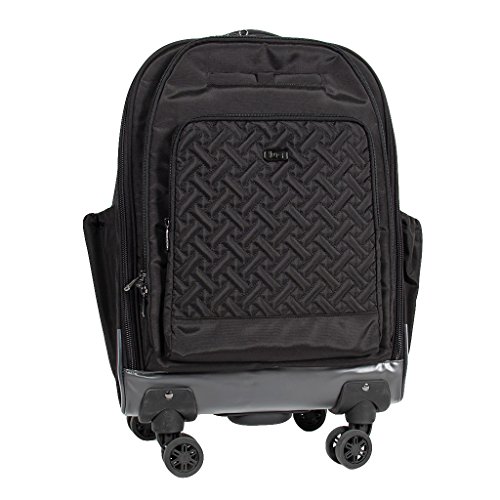 Lug Propeller Wheelie Bag, Brushed Black, One Size