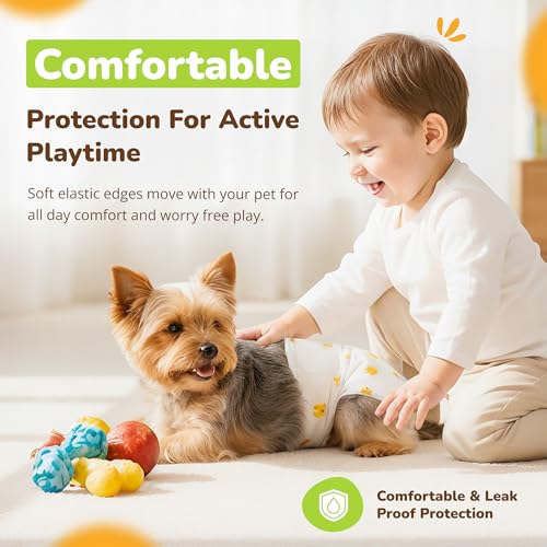 Couches chien lavables contre fuites et incontinence M - 7