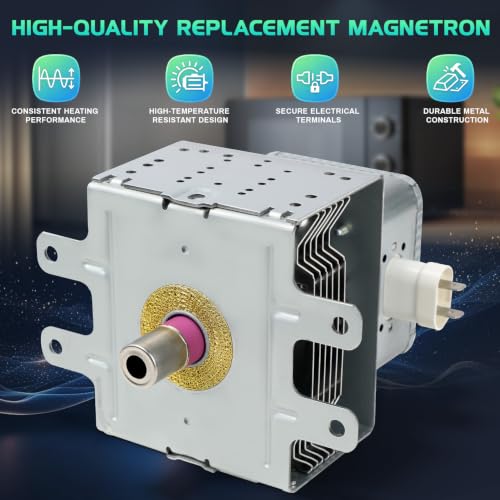 OM75P-21-ESGN Microwave Magnetron Compatible with Samsung Microwave ME SMH Series, 2450MHz Microwave Magnetron, Replaces Parts AP4502427,PS4251316, Fix Microwave Not Heating, No Heat Problems by Aurvest - Used condition - Image 6