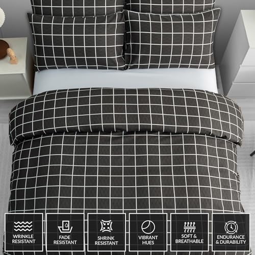 Parure de lit de qualité supérieure Lazzaro housse de couette ultra douce