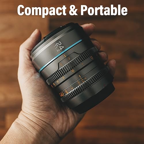 Grande ouverture T1.2 objectif 24mm SIRUI Night Walker compact et léger monture RF gris - 5