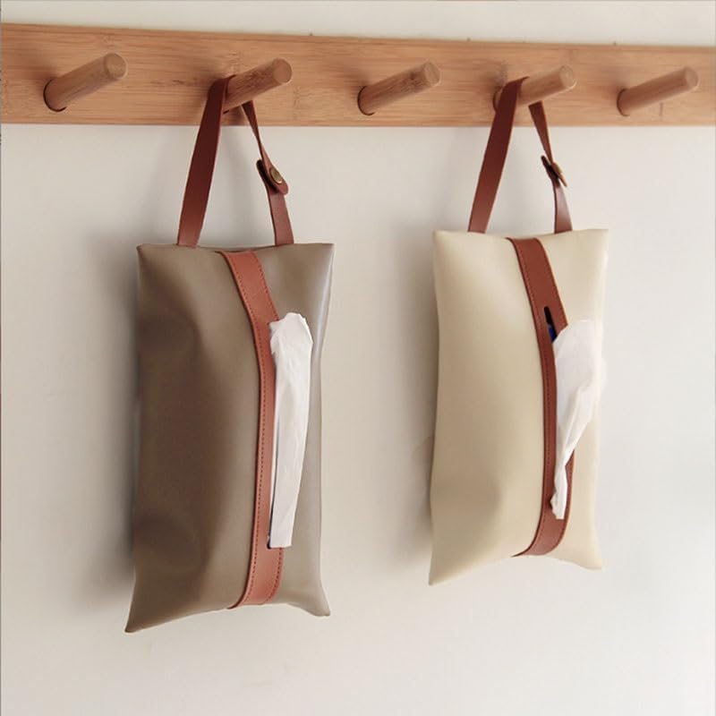Color Multi Pattern Tissue Paper Bag Car Box Drawer Wall Mounted Sample Room Decoration Set Leather