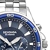 Sekonda Men's Quartz Watch with Chronograph Display and Stainless Steel Bracelet #1